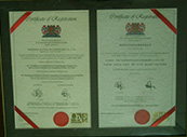 ISO English certificate